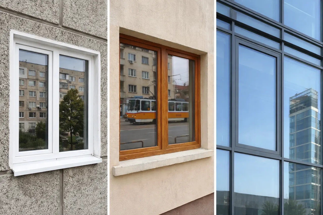 Чисти прозорци във вход след професионално миене